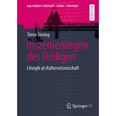 预订 Inszenierungen Des Heiligen: Liturgik ALS Kulturwissenschaft: 9783658460051