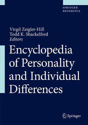 【预订】Encyclopedia of Personality and Individual Differences