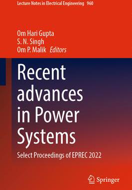 [预订]Recent advances in Power Systems 9789811966040