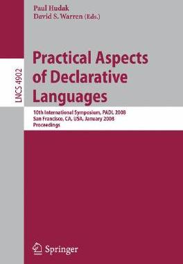 【预订】Practical Aspects of Declarative Languages