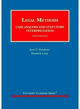 预订 Legal Methods: Case Analysis and Statutory Interpretation: 9781683289975