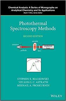 【预售】Photothermal Spectroscopy Methods, Second Edition
