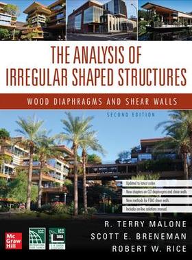 [预订]The Analysis of Irregular Shaped Structures: Wood Diaphragms and Shear Walls, Second Edition 9781264278824