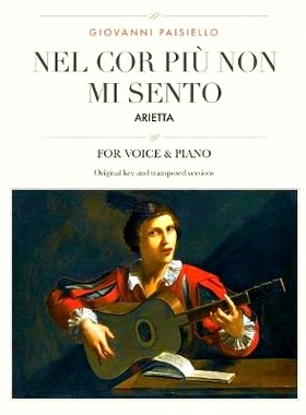 预订 Nel cor piu non mi sento: Arietta, For Medium, High and Low Voices: 9781986391856