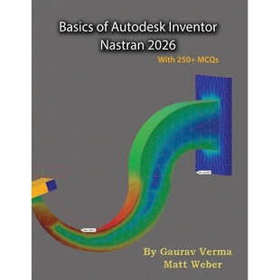 预订 Basics of Autodesk Inventor Nastran 2026: 9781774591727