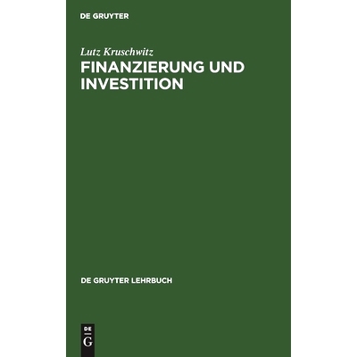 预订 Finanzierung und Investition: 9783112422397