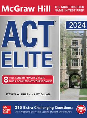 [预订]McGraw Hill ACT Elite 2024 9781265364649