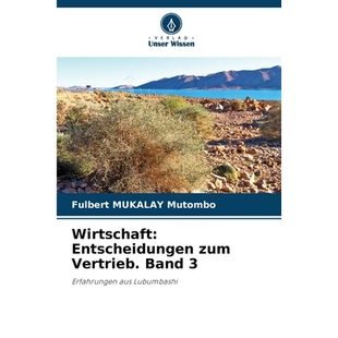 预订 Wirtschaft: Entscheidungen zum Vertrieb. Band 3: Erfahrungen aus Lubumbashi. DE: 9786209298554