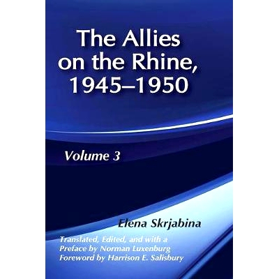 预订 The Allies on the Rhine, 1945-1950 莱茵河上的盟友，1945 - 1950年: 9780809309399