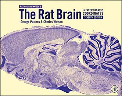 【预售】The Rat Brain in Stereotaxic Coordinates