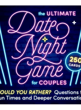 预订 The Ultimate Date Night Game for Couples: Would You Rather? Questions for Fun Times and Deeper Conversation (Card G