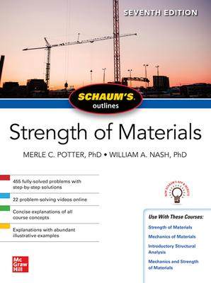 [预订]Schaum’s Outline of Strength of Materials, Seventh Edition 9781260456547