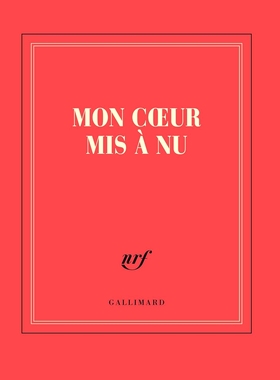 法国Gallimard文学笔记本 赤诚之墟 进口文创 文艺法式优雅 小众礼物 CARNET MON COEUR MIS À NU