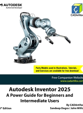 预订 Autodesk Inventor 2025: A Power Guide for Beginners and Intermediate Users