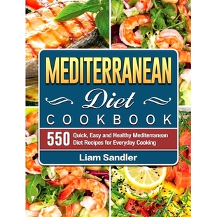 500 Keep Mediterranean Quick Beginners Cookbook Fit Savory Maintain Creative For Recipes Diet 预订 Energy and