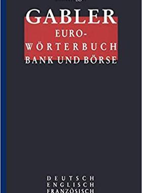 【预订】Gabler Euro-Wörterbuch Bank und Börse 9783409198868