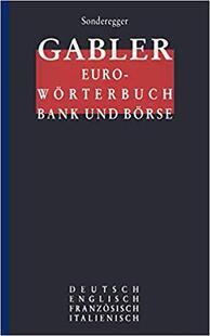 【预订】Gabler Euro-Wörterbuch Bank und Börse 9783409198868