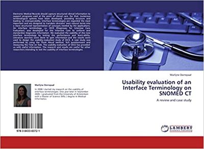 【预订】Usability evaluation of an Interface Terminology on SNOMED CT 9783843383721