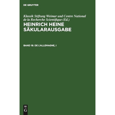 预订 De l’Allemagne, I: 9783112479759