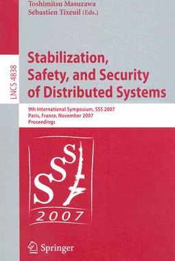 【预订】Stabilization, Safety, and Security of Distributed Systems