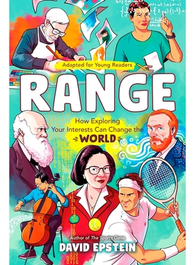 现货 成长的边界 青少年版 通才 英文原版 Range (Young Readers): How Exploring Your Interests Can Change the World