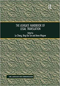 【预售】The Ashgate Handbook of Legal Translation