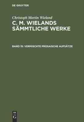 【预订】Vermischte prosaische Aufsätze 9783111250618