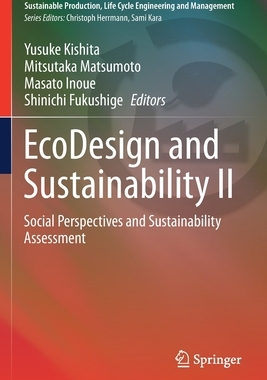 【预订】EcoDesign and Sustainability II 9789811567773
