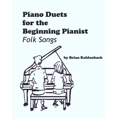 预订 Piano Duets for the Beginning Pianist: Folk Songs: 9798451269237