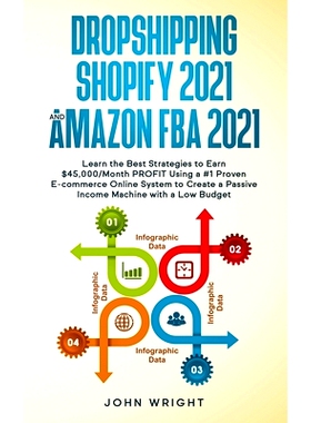 预订 Dropshipping Shopify 2021 and Amazon FBA 2021: Learn the Best Strategies to Earn $45,000/Month PROFIT Using a #1 Pr