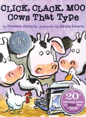 【预订】Click, Clack, Moo: Cows That Type