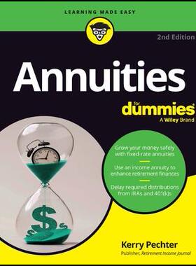 [预订]Annuities For Dummies, 2Nd Edition 9781394168583