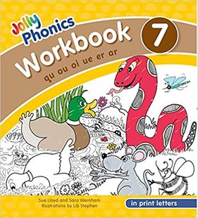 American Edition Phonics Print Jolly Workbook English Letters 预售