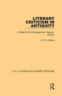 预订 Antiquity Literary 9780367764135 Criticism