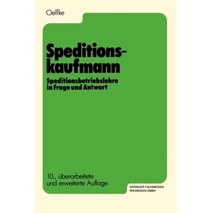 Speditionsbetriebslehre Frage und 9783409970457 预订 Antwort Speditionskaufmann
