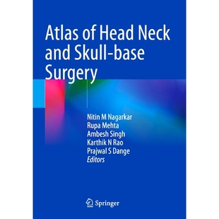 Skull 9789819961344 头颈颅底外科图集 Surgery base and Neck Head Atlas 预订
