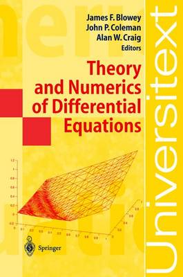 【预订】Theory and Numerics of Differential Equations