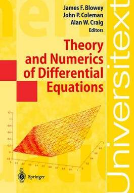 【预订】Theory and Numerics of Differential Equations