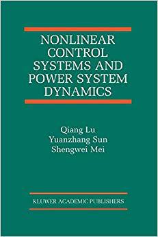 【预订】Nonlinear Control Systems and Power System Dynamics 9781441948854