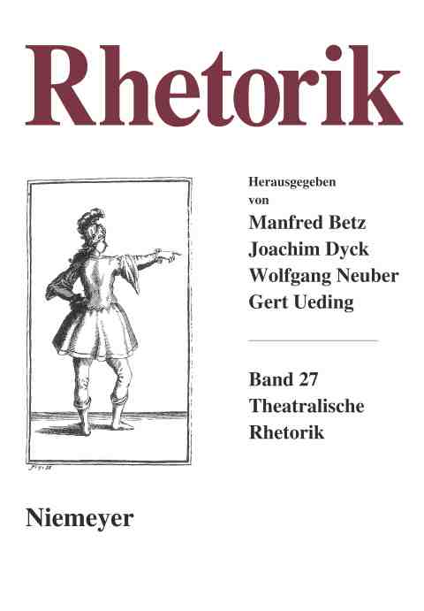 【预订】Theatralische Rhetorik 9783484605220