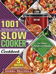 Plan 预订 Meal Smart 1001 Recipes Class Healthy World 9781649848338 Cooker Slow Week Cookbook for with