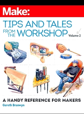 预订 Make: Tips and Tales from the Workshop Volume 2: A Handy Reference for Makers: 9781680456370