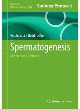 预订 Spermatogenesis: Methods and Protocols 精子形成：方法与协议: 9781071646977