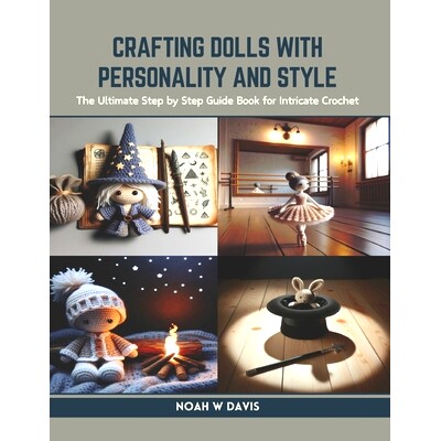 预订 Crafting Dolls with Personality and Style: The Ultimate Step by Step Guide Book for Intricate Crochet: 979887361249