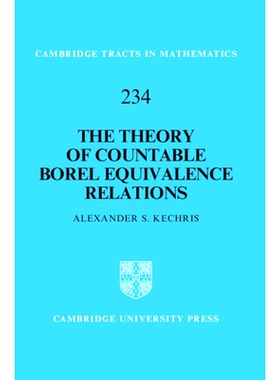 预订 The Theory of Countable Borel Equivalence Relations 可数Borel等价关系理论: 9781009562294