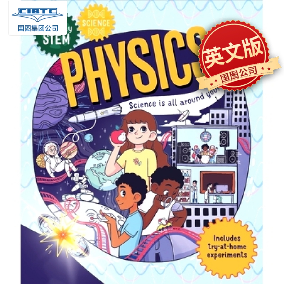 现货 日常STEM 科学 物理 儿童科普绘本 英文原版 Everyday STEM Science Physics 平装
