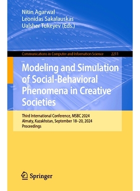 预订 Modeling and Simulation of Social-Behavioral Phenomena in Creative Societies: Third International Conference, MSBC