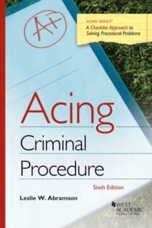 【预订】Acing Criminal Procedure