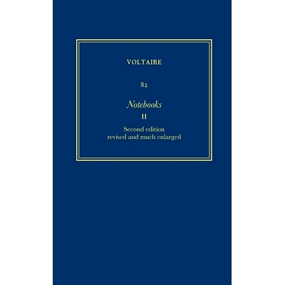 预订 Œuvres complètes de Voltaire (Complete Works of Voltaire) Notebooks II 《伏尔泰全集》：笔记本 二: 9780729411868