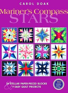 预订 Mariner’s Compass Stars--Print On Demand Edition: 9781571204059